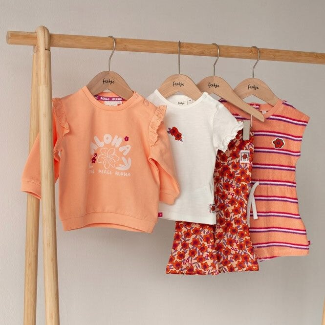 LOVE PEACE ALOHA  - Organic Cotton Terry Towel Playsuit