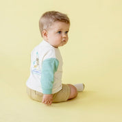 LAZY DAYS - Organic Cotton French Terry Fashion Sweat Top