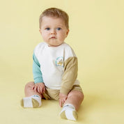 LAZY DAYS - Organic Cotton French Terry Fashion Sweat Top
