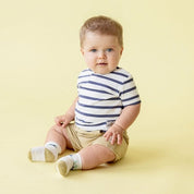 LAZY DAYS - Organic Cotton Striped Fashion Top