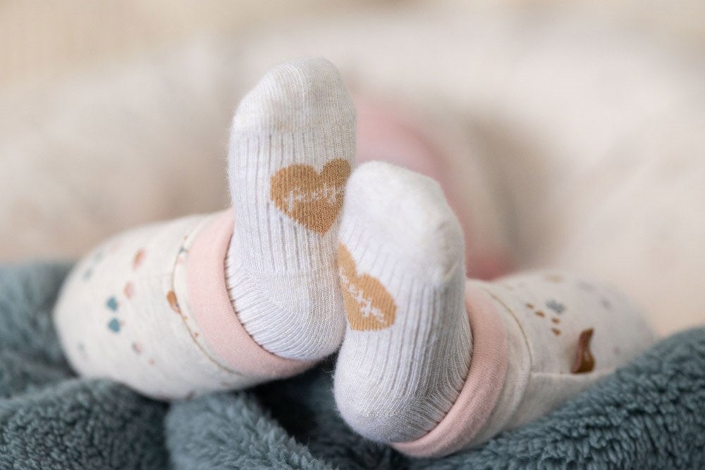 MY HAPPY PLACE Heart Socks