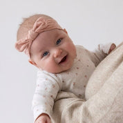 LITTLE ROSEBUD - Organic Cotton Fancy Knit Headband