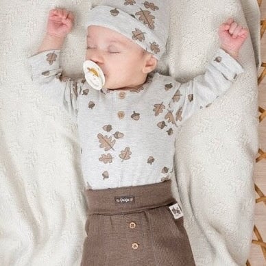 ACORN - Peached Inside Jersey Allover Print Top