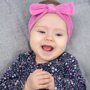 MIDNIGHT FLOWERS - Velour Fashion Headband