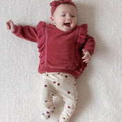 YOU'RE SO SWEET - Peached Inside Knit Jersey Fashion Legging