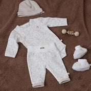 DEAR AUTUMN - Peached Inside Side Wrap Jersey  Body