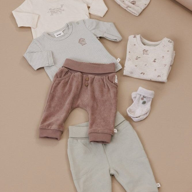 FALL FAVORITES - All Organic Cotton Soft Velour Fashion Pants