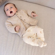 SLEEPY SHEEPY - Fleece Knit Allover Print Fashion Pants