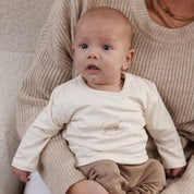 SLEEPY SHEEPY -“…count sheep” Peached Inside Jersey Fashion Top