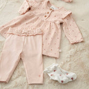 MORNING SUN - Peached Inside Soft Jersey Baby Leggings