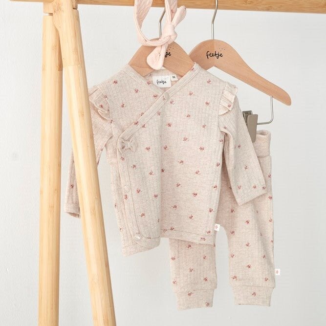 MORNING SUN - 8x2 Rib Knit Fashion Pants