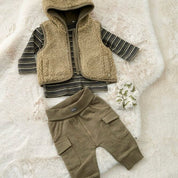 ROARSOME - Organic Cotton Slub French Terry Cargo Pants
