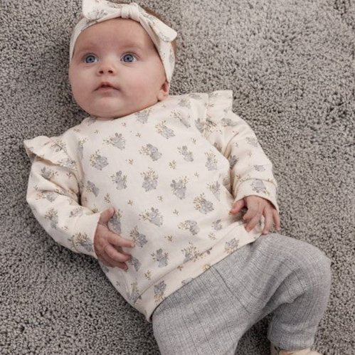 FIELDS OF GREEN - Brushed Inside French Terry Sweat Top