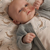 NARWAL - 100% Organic Cotton Classic Cardigan Sweater