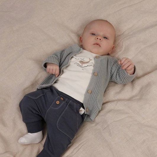 NARWAL - Peached Inside Single Jersey "Hello There" Top