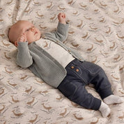 NARWAL - 100% Organic Cotton Classic Cardigan Sweater