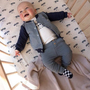 LET'S GO -Soft French Terry Fleece Fashion Pants