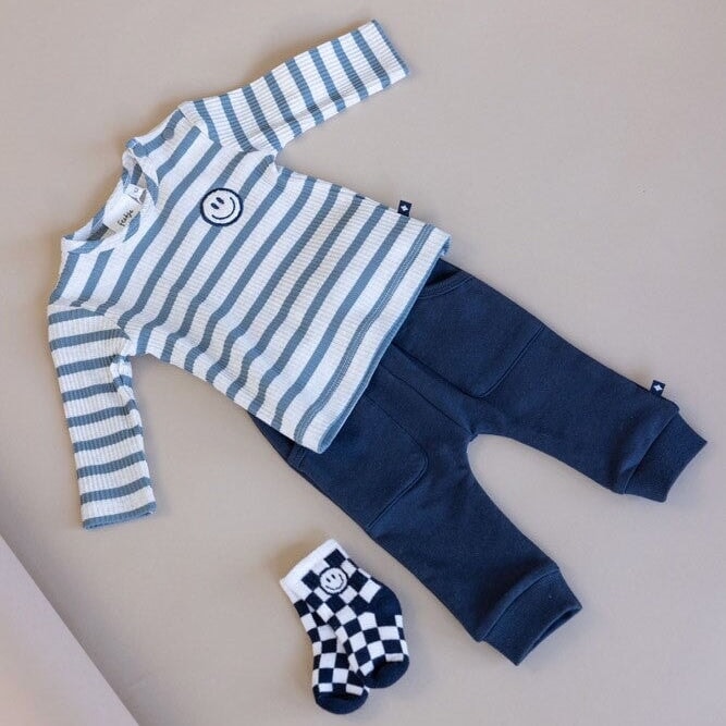 LET'S GO - Soft French Terry Fleece Fashion Pants