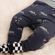 LET'S GO - “Okay Let’s Go!” Soft French Terry Fleece Fashion Pants