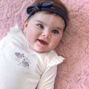 SWAN LAKE - Peached Inside Jersey & Pointelle Lace Top