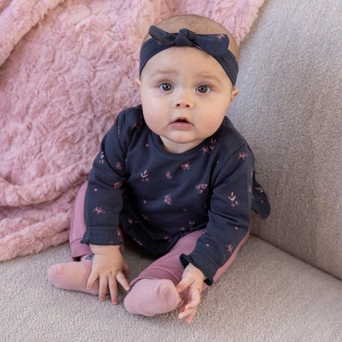 SWAN LAKE - Fleece Knit Signature Print Fashion Sweat Top