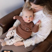 WILD WORLD - French Terry Signature Print Fashion Pants