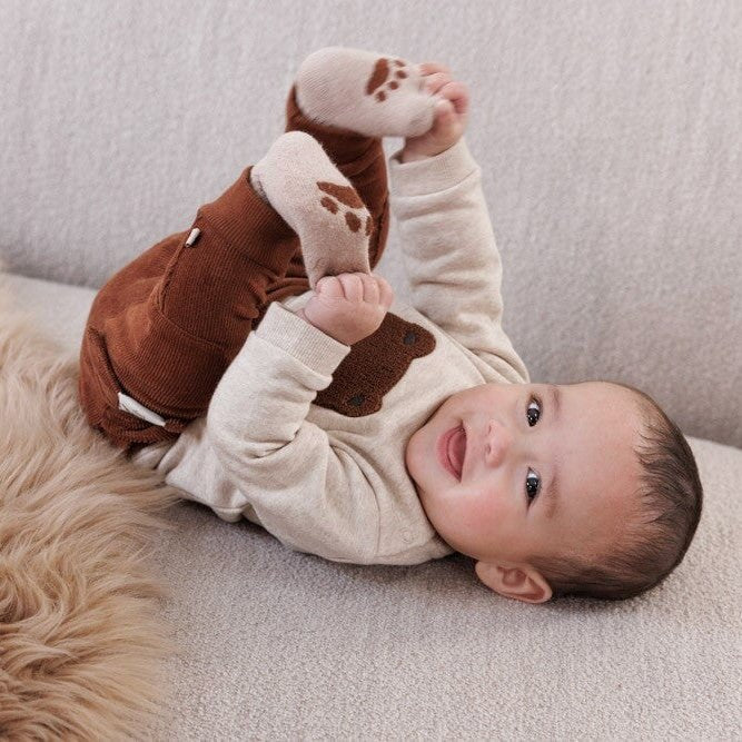 WILD WORLD - Ribbed Velour Fashion Pants