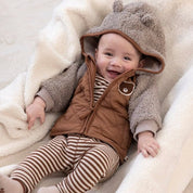 WILD WORLD - Slub Yarn Stripe Fashion Pants