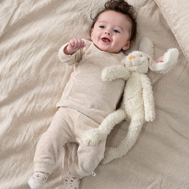 THE CUDDLE COMPANY - Organic Cotton Velour Rib Fashion Pants