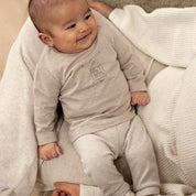 THE CUDDLE COMPANY - Organic Cotton Carousel Graphic Long Sleeve Top