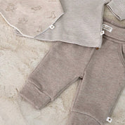THE CUDDLE COMPANY -  Organic Cotton French Terry Fashion Pants