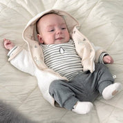 PENGUIN CUDDLES — Organic Cotton Ajour Rib Fashion Pants