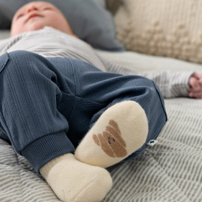BREAKFAST BUDDY - -Organic Cotton Tiny Crumbs Club Socks