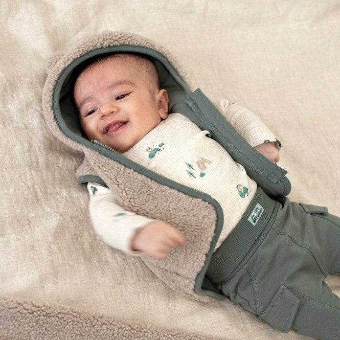 BEEP BEEP — Teddy Hooded Fashion Vest