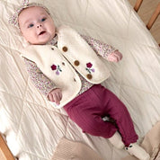 AFTERNOON TEA	— Teddy Floral Fashion Vest