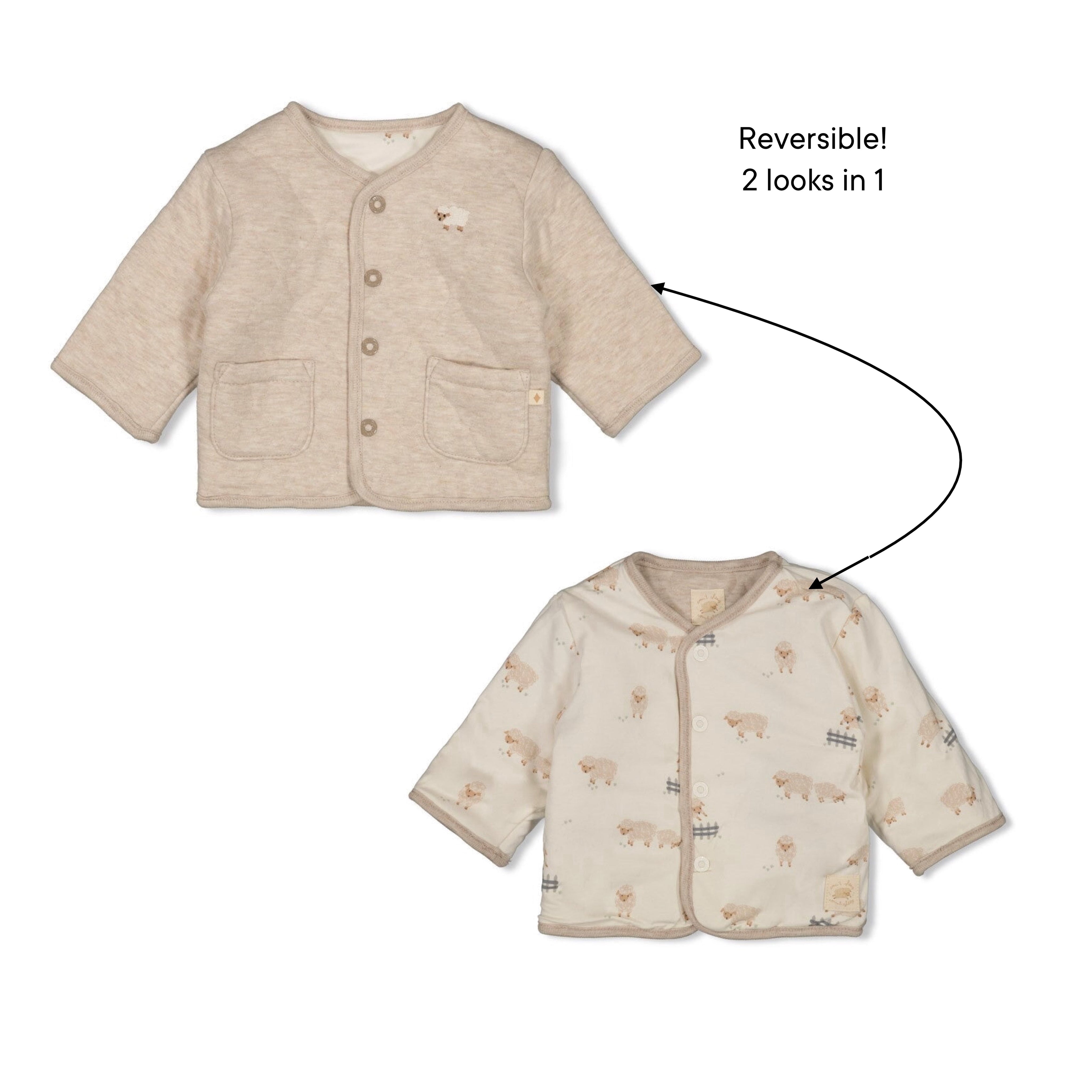 SLEEPY SHEEPY - Reversible Keepsake Fashion Jacket