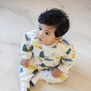 MOUNTAIN - Quilted Comfort Sweat Top