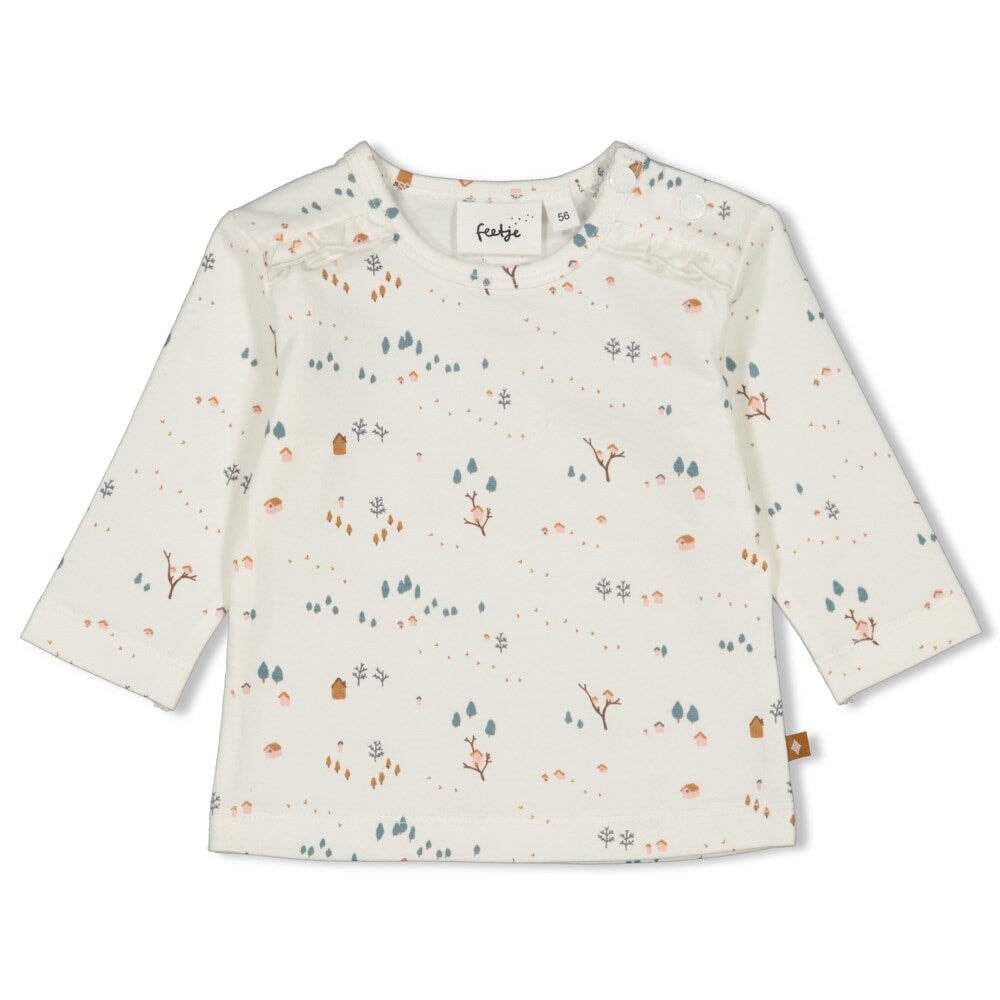 MY HAPPY PLACE Allover Print Top