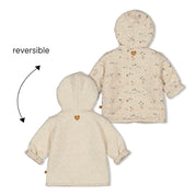 MY HAPPY PLACE Reversible Hooded Jacket
