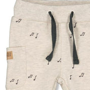 ROCK THE WORLD Allover Print French Terry Pant