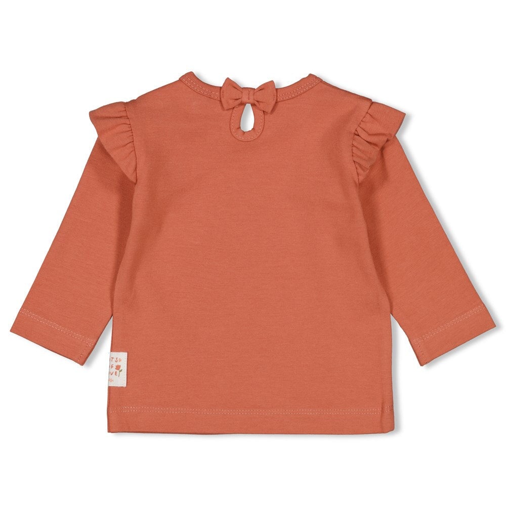 SENDING LOVE Peached Jersey Love Top