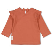 SENDING LOVE Peached Jersey Love Top