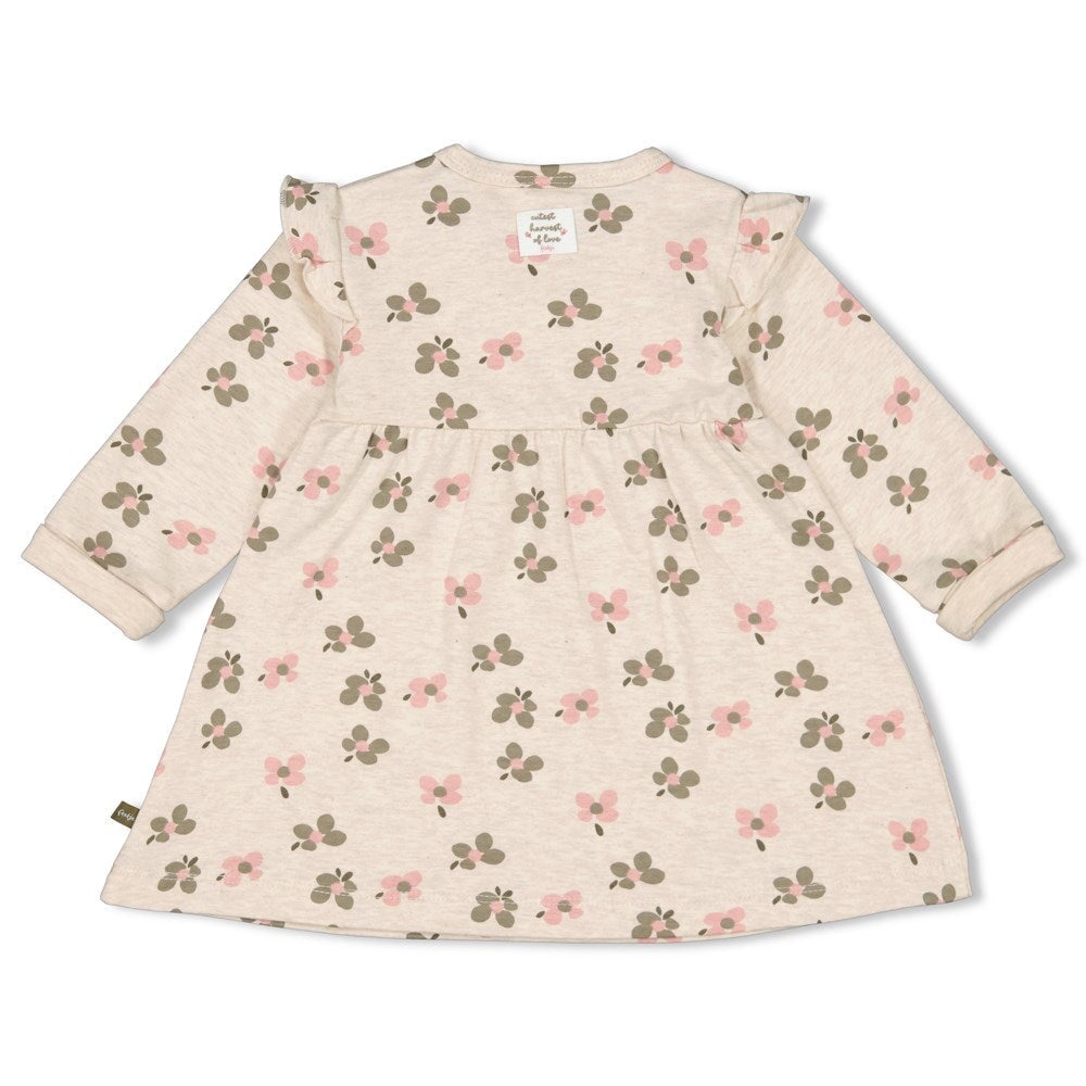 HARVEST OF LOVE Allover Print Jersey Dress