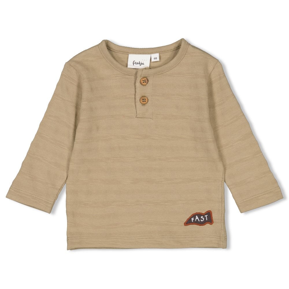 WILD RIDE "Relief Stripe Pattern" Top
