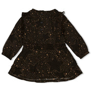 MISS UNIVERSE Voile Georgette Allover Print Holiday Dress