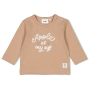 AUTUMN SWEETNESS Embroidered "Apple of my eye" Top