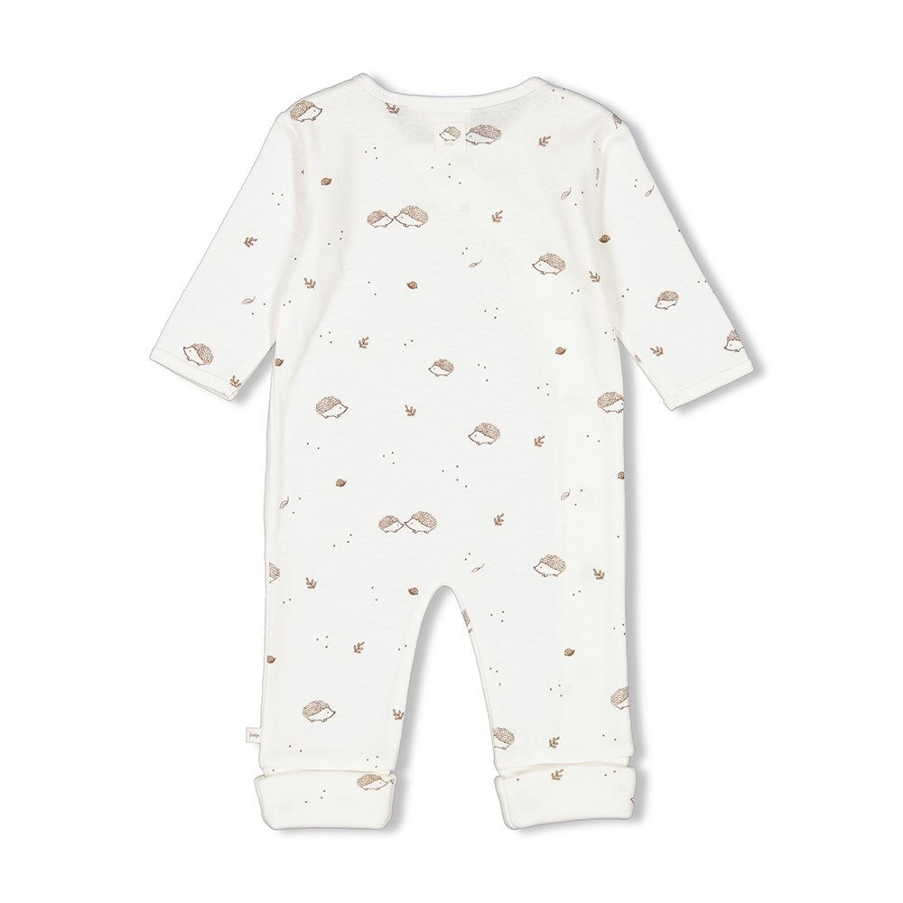HEDGE HUGS - Organic Cotton Allover Print Side Wrap Overall