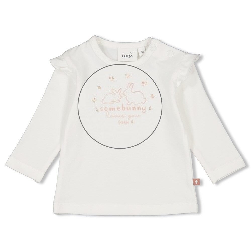LITTLE ROSEBUD - "somebunny loves you" Fashion Top