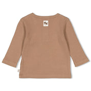 ACORN - 2x2 Rib Knit Fashion Placket Top