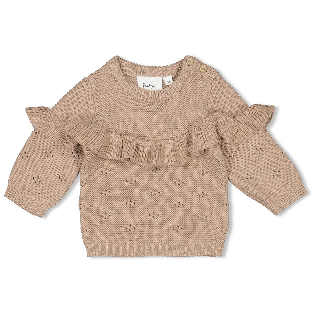 STAY MAGICAL	Organic Cotton Ruffle  Fashion Sweater